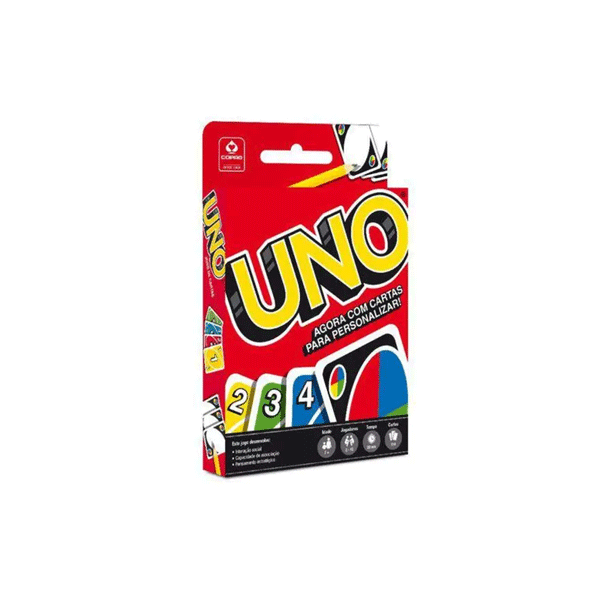 Jogo De Cartas Uno Personalizado Ninja Brindes Veja J