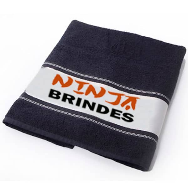 Toalha Personalizada Ribeir O Preto Ninja Brindes