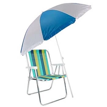 Cadeira de Praia e Guarda Sol Personalizado