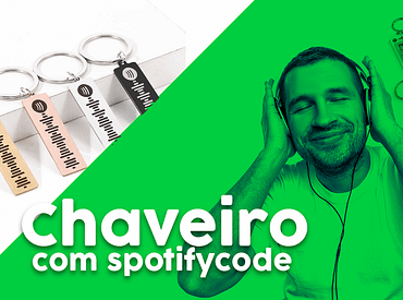 chaveiro spotifycode