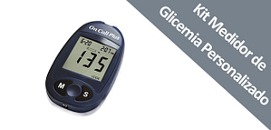 Kit Medidor de Glicemia Personalizado