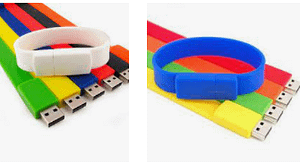 Pen Drive Pulseira de Silicone_1