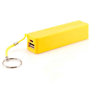 Carregador-de-Celular-Power-Bank-Amarelo