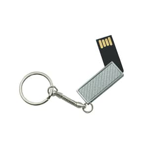 Chaveiro Pen Drive Giratório em Alumínio Personalizado 69