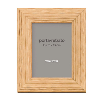 Porta Fotos de Madeira Personalizado