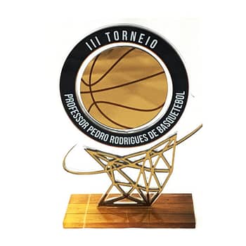 Troféu De Basquete Personalizado