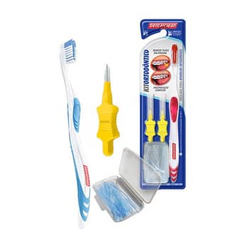 Kit de higiene e limpeza dentaria