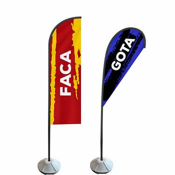 Wind Banner Personalizado Feiras e Eventos