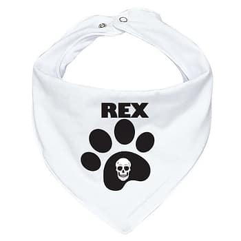 Bandana Personalizada Com o Nome do Pet - Caveiras 11