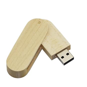 PEN DRIVE 8 GB DE BAMBU PERSONALIZADO