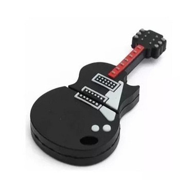 PEN DRIVE EMBORRACHADO GUITARRA 2D