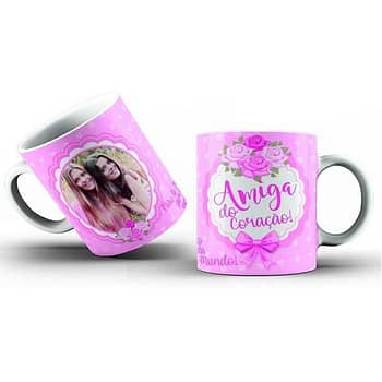 Caneca Personalizada para Amiga com Foto