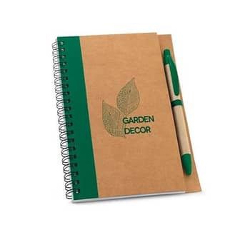 Caderno Ecológico para Brindes