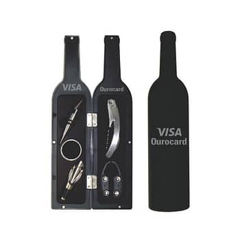 Kit Abridor de Vinho Personalizado para Brindes 6