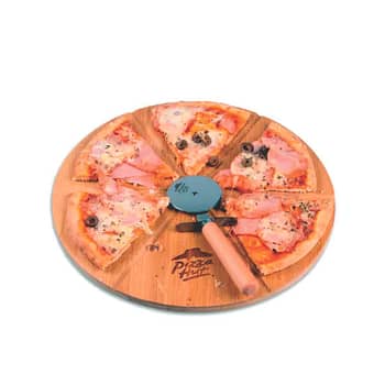 Tábua de Pizza Personalizada com Logo