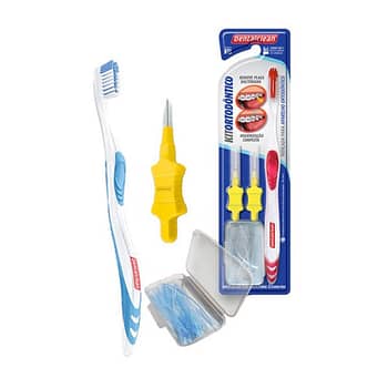 Kit de higiene e limpeza dentaria