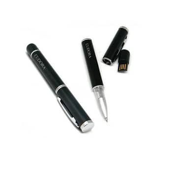 Kit 5 Canetas Pen Drive Personalizado