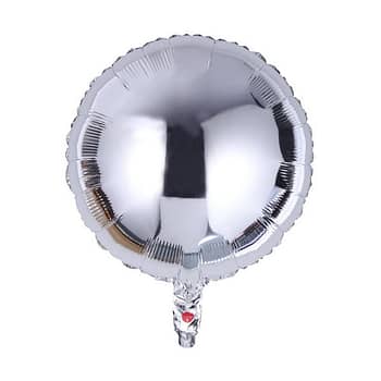 Balão Metalizado Prateado Personalizado
