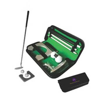 Kit Golfe Com Maleta 7 Peças Mini Golf Personalizado