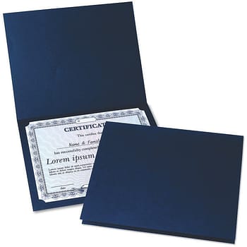 Porta Certificado Capa Dura Búfalo Azul Porta Certificado Capa Dura Búfalo Azul