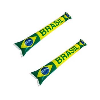 Bate-Bate-Inflável-Torcedor-Brasil-Copa-Do-Mundo-Kit-Com-2