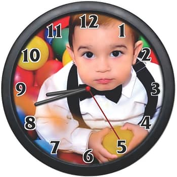 Relógio Parede Personalizado Com Logo Imagem ou Foto
