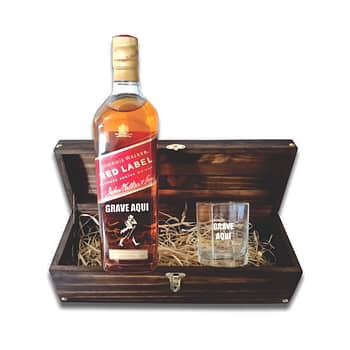 Kit Whisky em Caixa Personalizado