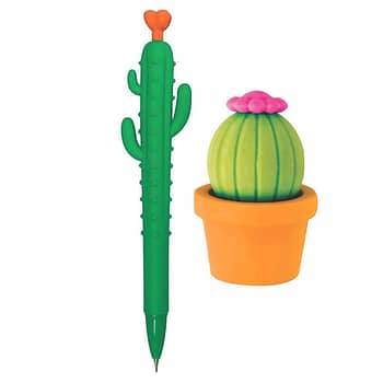 Kit Lapiseira 07MM E Borracha Cactus Tilibra