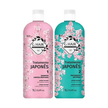 Kit Japonês Shampoo e Condicionador Personalizado
