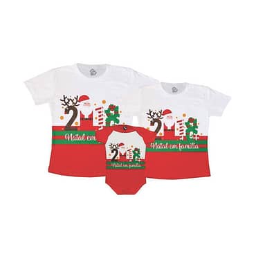 Kit Familia Primeiro Natal Personalizado