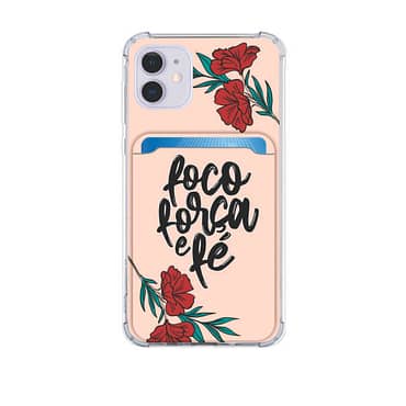 Capinha Porta Cartão para Iphone Personalizado