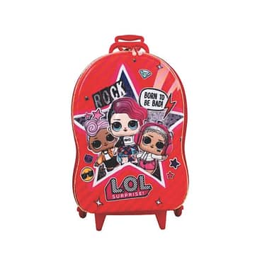 Mochila Escolar de Rodinha Personalizada