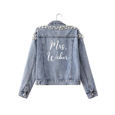 Camisa Jeans Feminina Personalizada