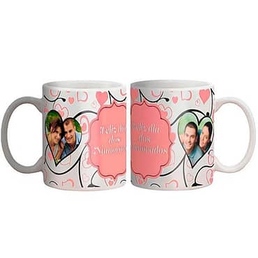 Caneca Personalizada com Foto Dia dos Namorados