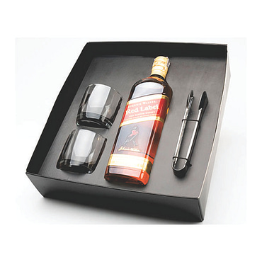 Kit Red Label com 2 Copos Personalizado