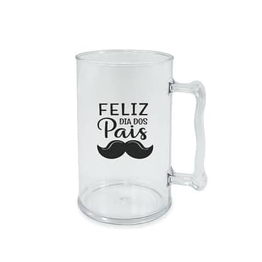 Caneca de chopp personalizada acrílico 8