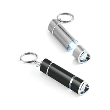 Chaveiro de Aluminio com Lanterna Personalizado para Brindes