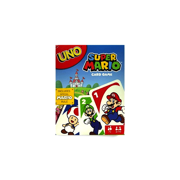 Mattel Games - UNO Super Mario - Jogo de Cartas, Super Mario