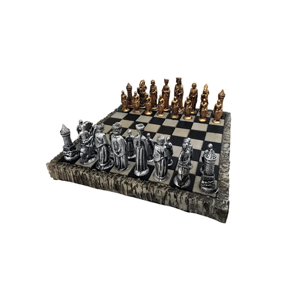 Harry Potter Wizard Chess Set  Tabuleiro de xadrez, Xadrez chess